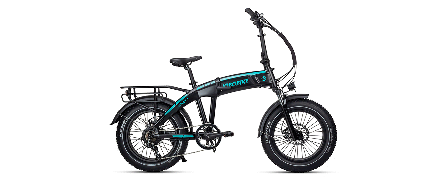JOBOBIKE Eddy X- Składany Rower Elektryczny Fatbike