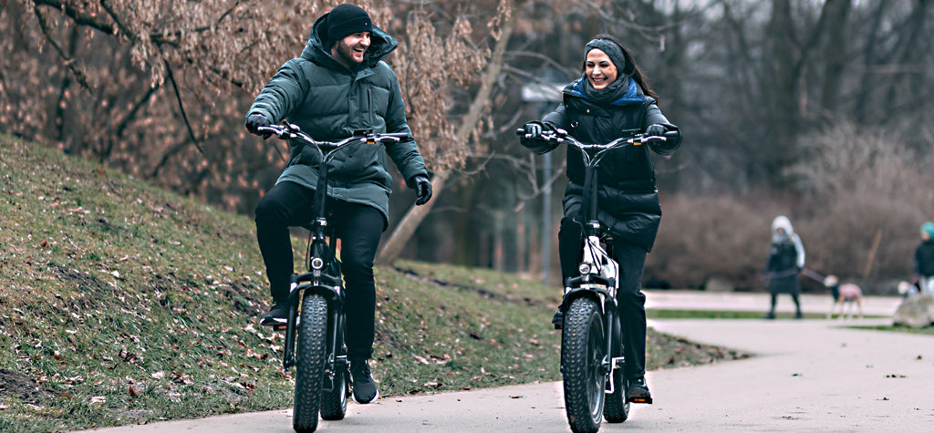 JOBOBIKE Eddy X- Składany Rower Elektryczny Fatbike