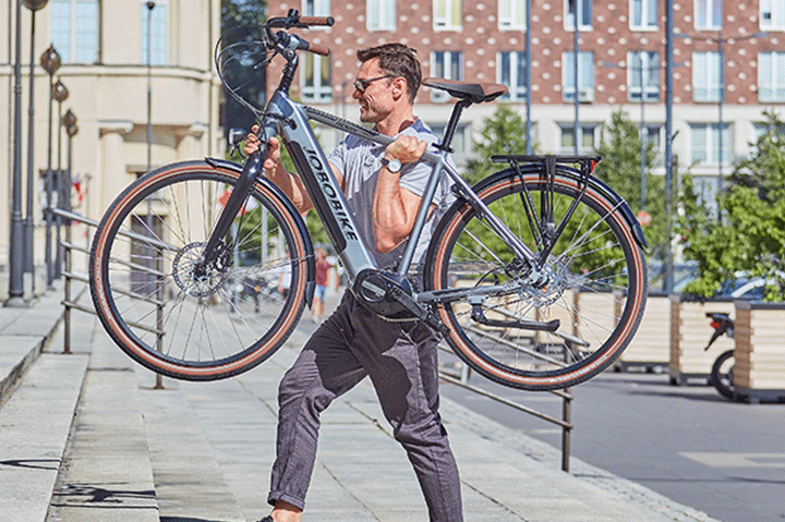 JOBOBIKE Henry -Miejski Rower Elektryczny Męski