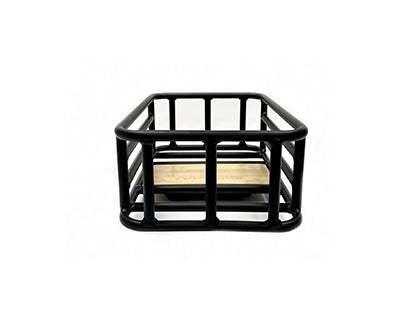 JOBOBIKE Kosz z Drewnianym Wykończeniem