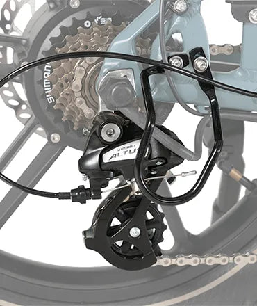 Rower elektryczny cargo  5-stopniowe wspomaganie + 7-biegowy napęd Shimano
