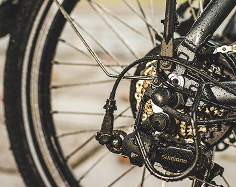 JOBOBIKE Sam-  Szary Składany Rower Elektryczny Miejski Shimano.jpg