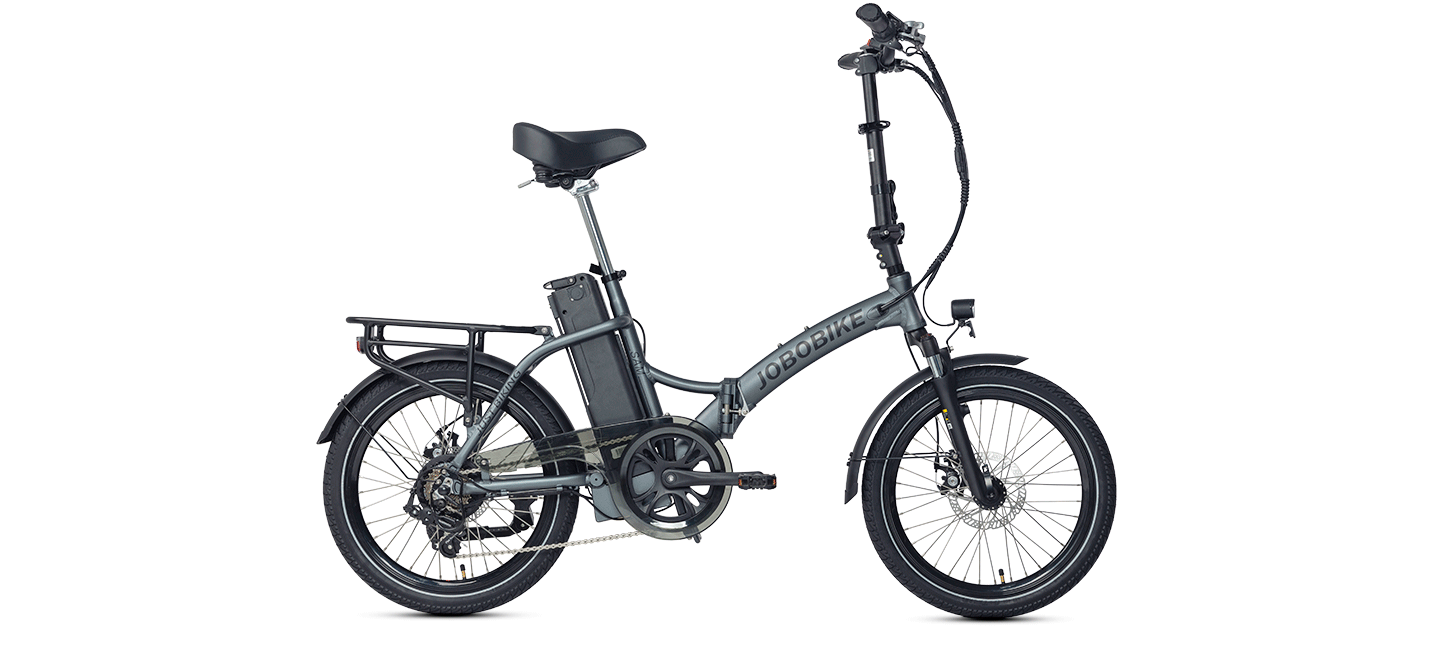 JOBOBIKE Sam - Składany Rower Elektryczny Miejski Dla Seniora