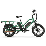 JOBOBIKE Transer cargo elektryczny rower transportowy Biały