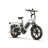 JOBOBIKE Transer cargo elektryczny rower transportowy Biały