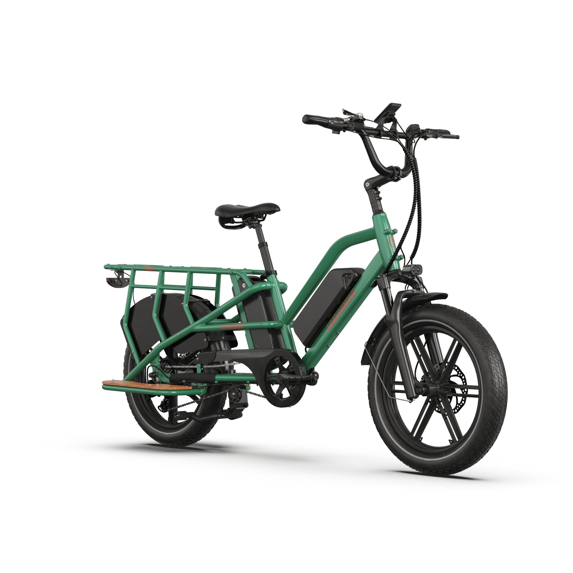 JOBOBIKE Transer cargo elektryczny rower transportowy Biały