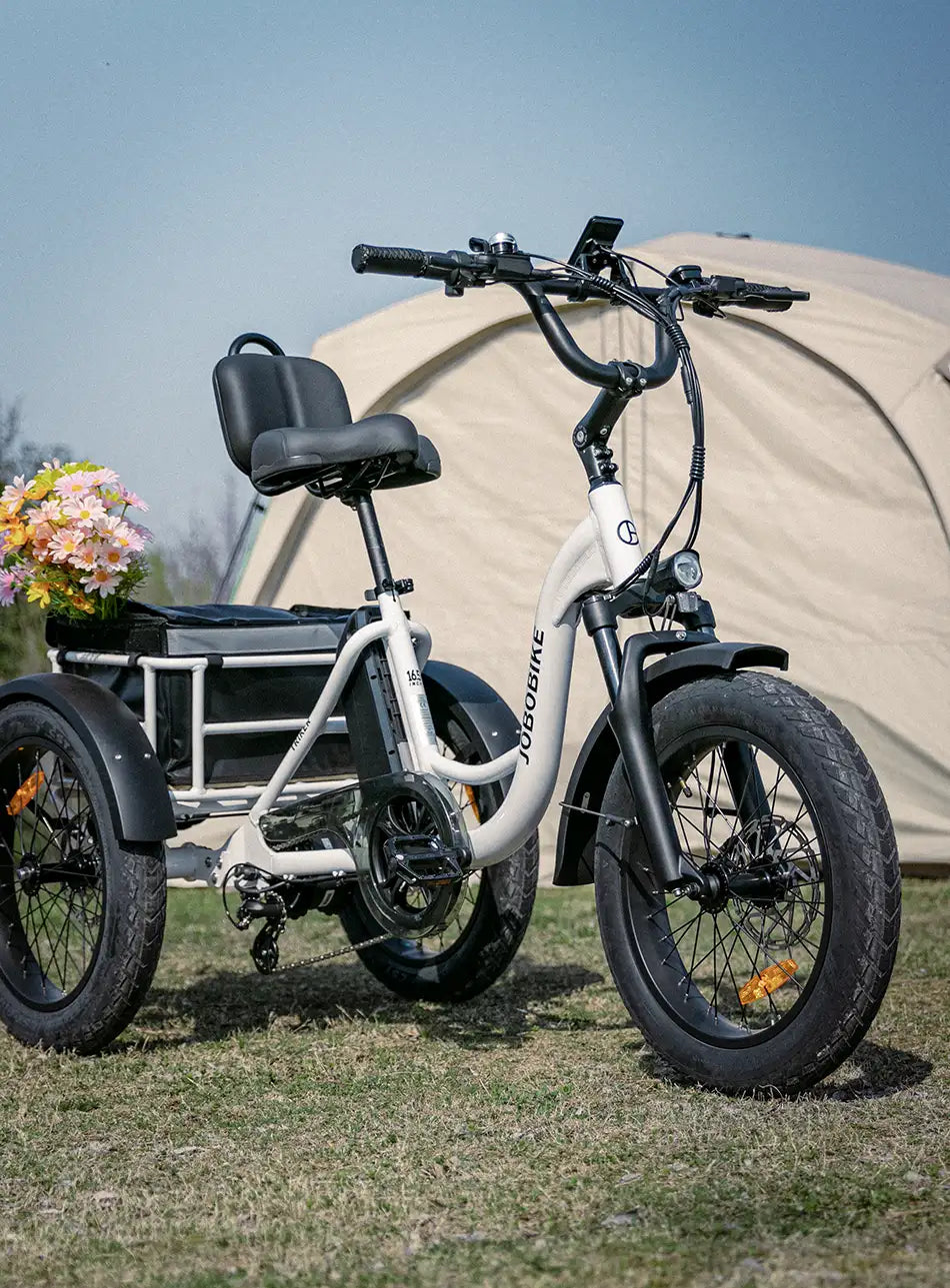 JOBOBIKE Triker rowery elektryczne Cargo