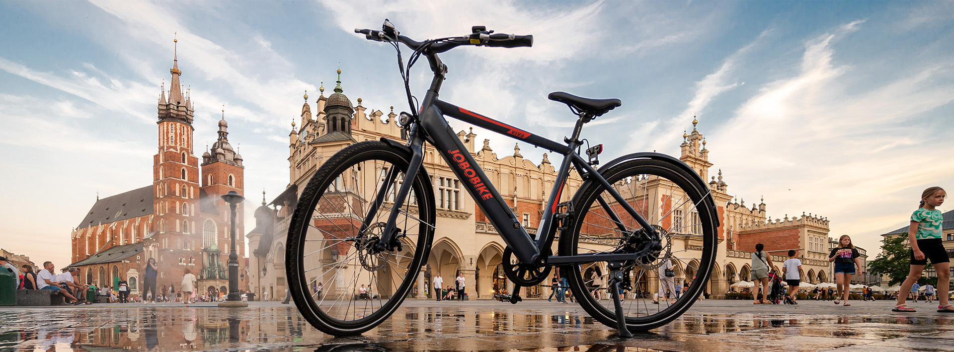 JOBOBIKE Viva- Lekki Rower Elektryczny Miejski