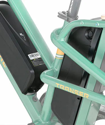 rower elektryczny cargo Podwójna bateria