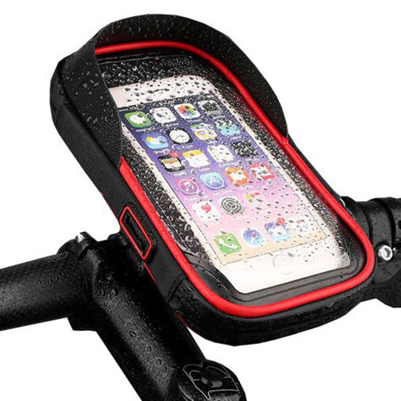 JOBOBIKE uchwyt na telefon z wodoodpornym etui