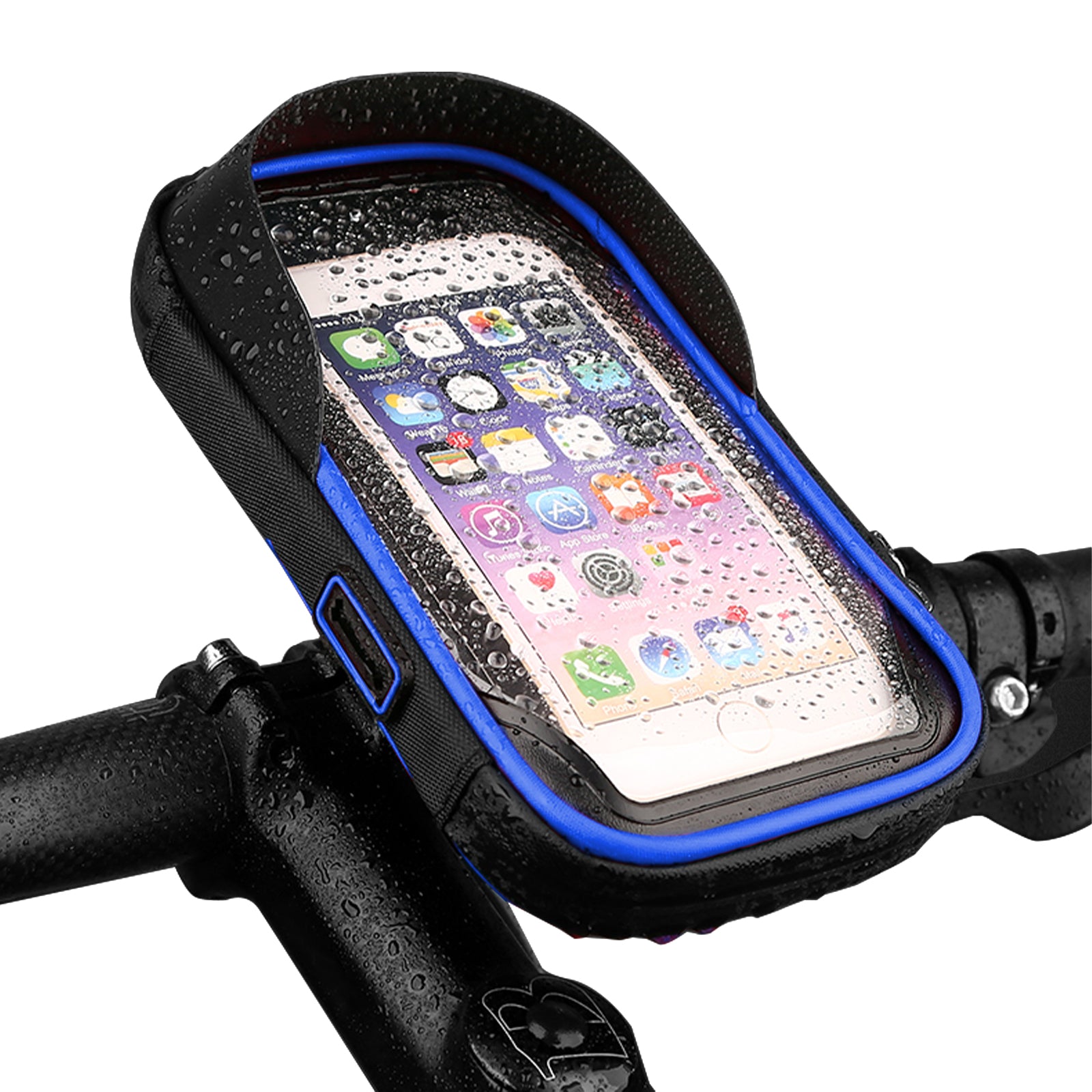 JOBOBIKE uchwyt na telefon z wodoodpornym etui
