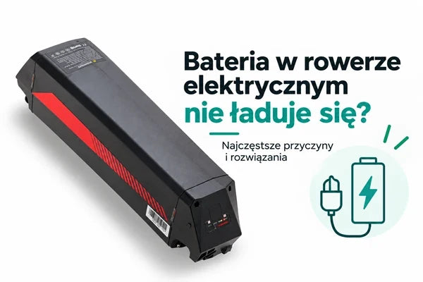 Bateria w rowerze elektrycznym nie ładuje się? Najczęstsze przyczyny i rozwiązania