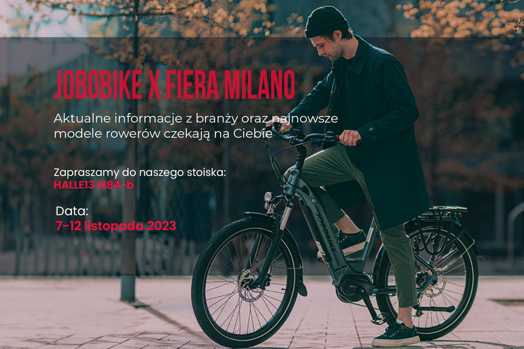 Spotkajmy się w Mediolanie! JOBOBIKE na EICMA 2023