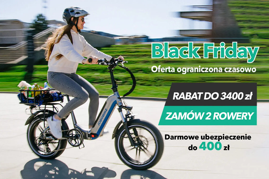 Black Friday w JOBOBIKE – zniżki do 3400 zł!