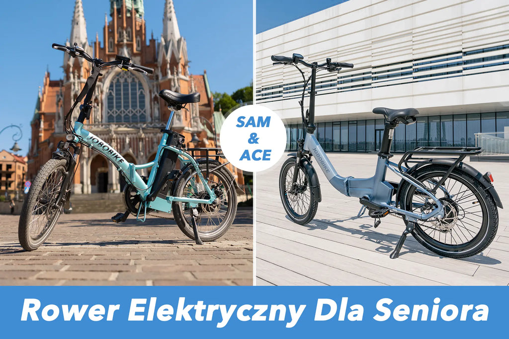 Rower elektryczny dla seniora - komfort i niezależność z modelami ACE oraz SAM