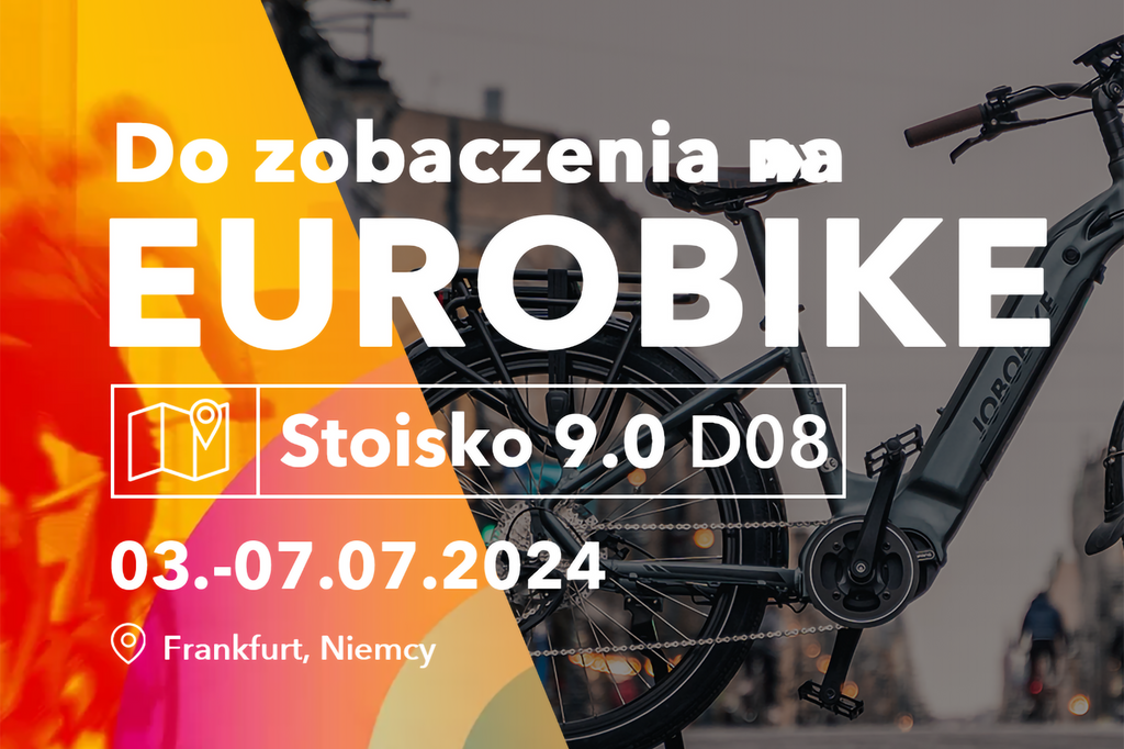 Dołącz do JOBOBIKE na EUROBIKE 2024 w Frankfurcie