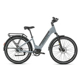 JOBOBIKE miejski rower elektryczny Luxe srebrno-szary