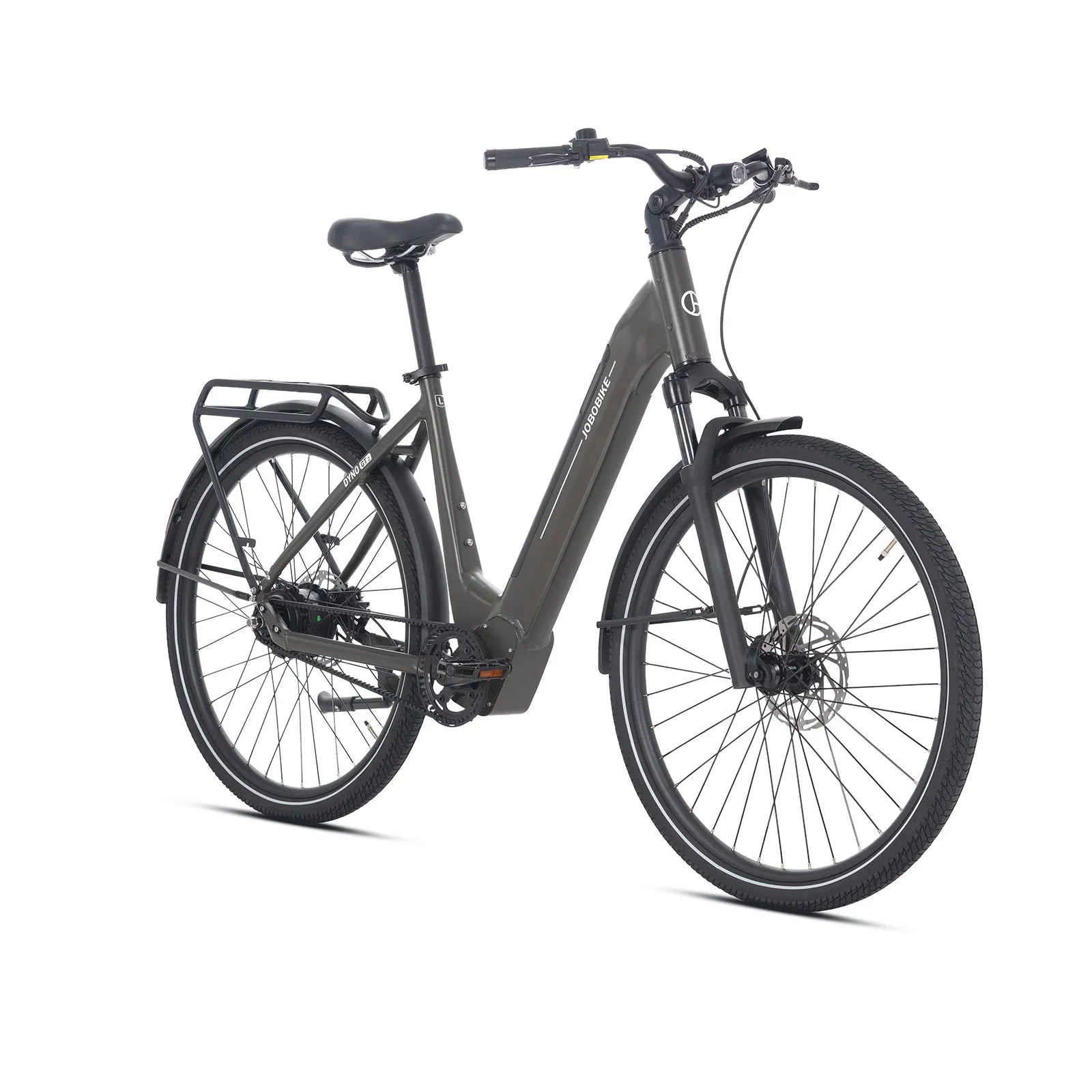 Komfortowy e-bike Dyno GT 2 Black Olive do codziennej jazdy