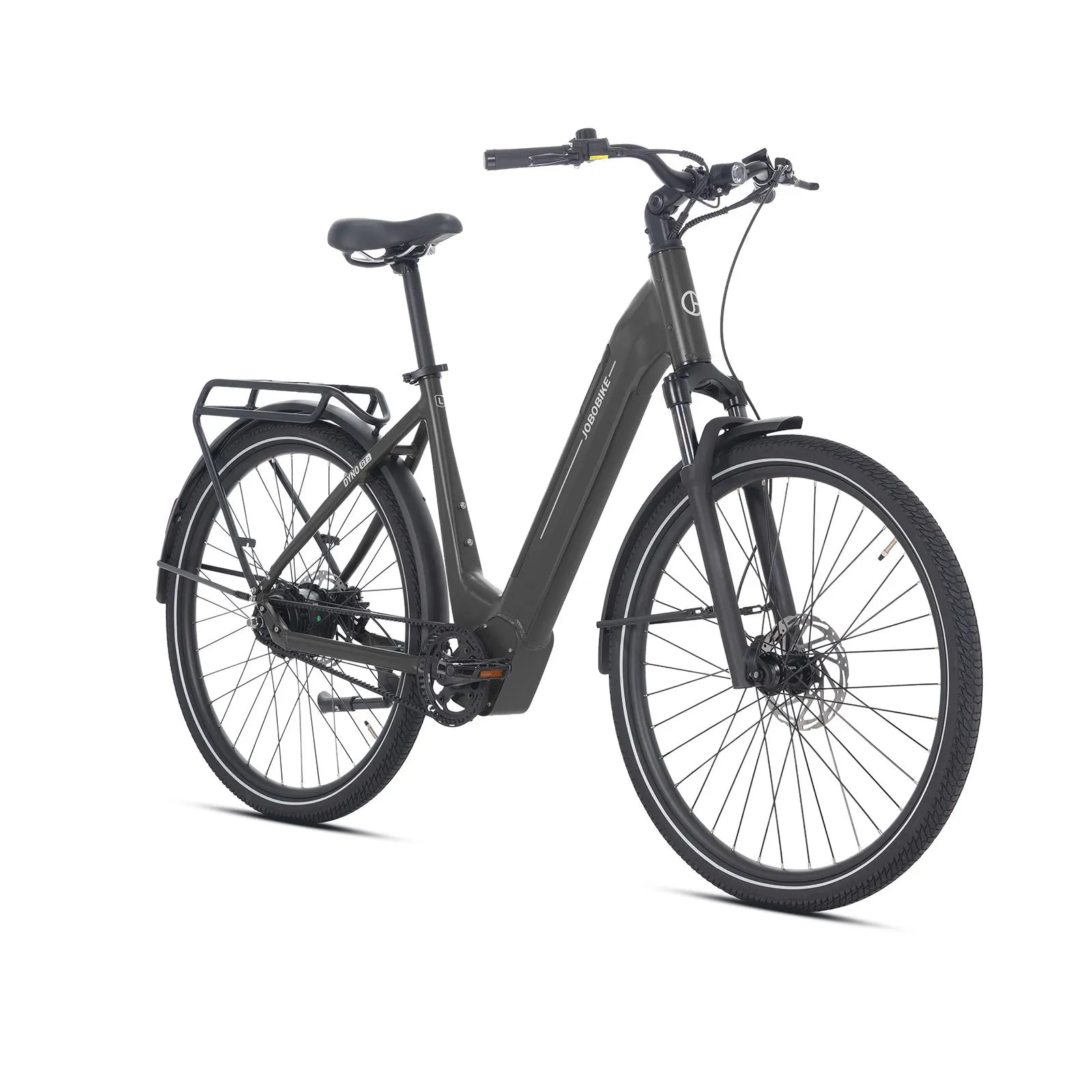 Komfortowy e-bike Dyno GT 2 Black Olive do codziennej jazdy