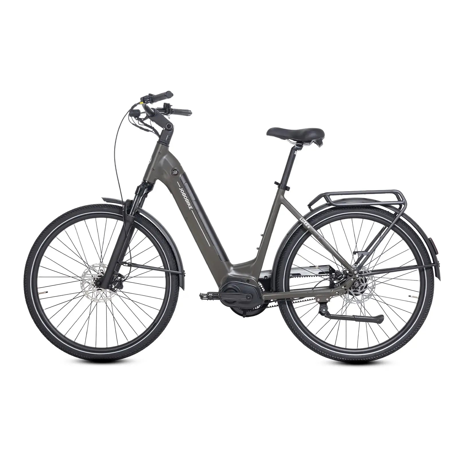 Rower elektryczny Luxe 2 City w kolorze Black Olive