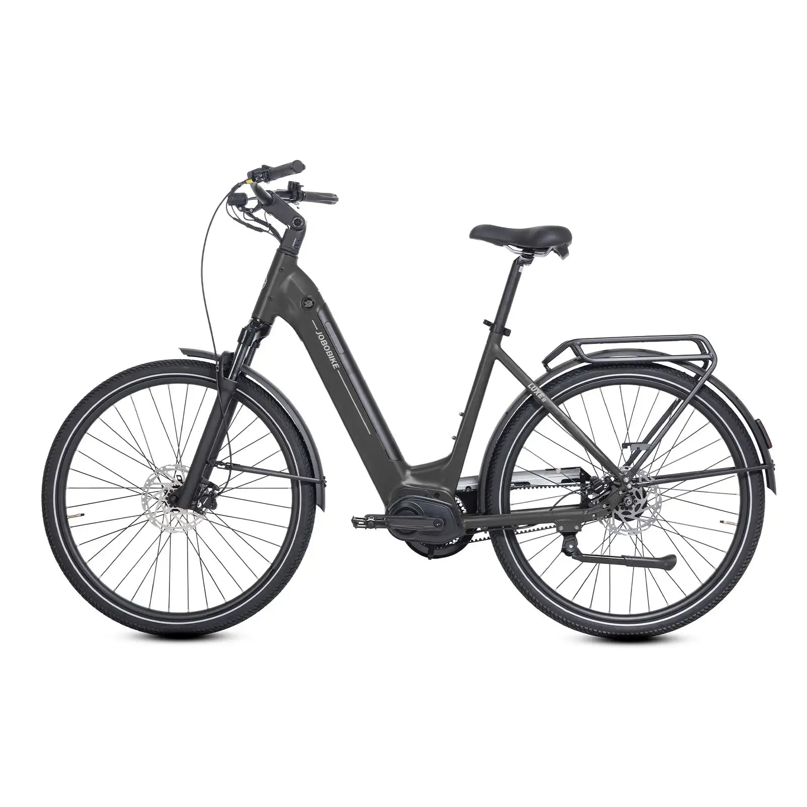 Rower elektryczny Luxe 2 City w kolorze Black Olive