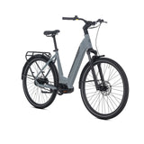 Rower elektryczny Luxe 2 Urban w kolorze srebrnoszarym